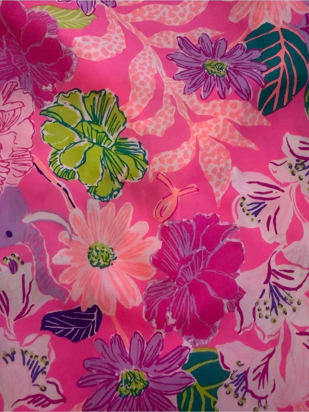 Lilly Pulitzer Teagan Tropical Floral Short Pajama Set🌸🐘 Size Small - Picture 12 of 15
